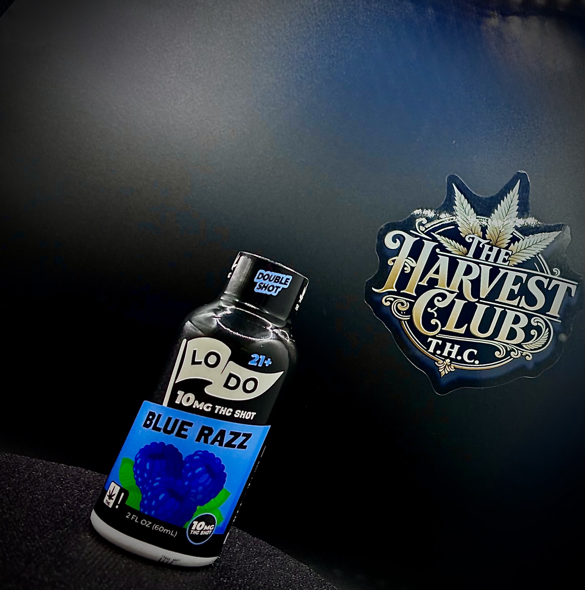 LoDo Spirits & shots / Blue Razz / 2oz shots